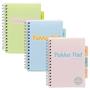 Wirebound notebook, A5, lined, 100 sheets, PUKKA PAD 